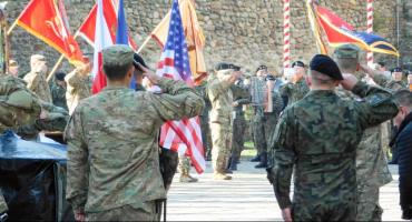 Lubuska Policja zabezpieczała powitanie nowych żołnierzy USA w Polsce